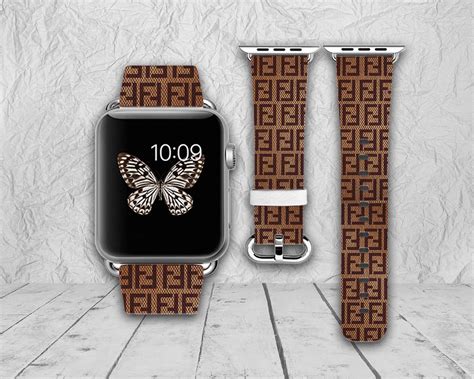 fendi apple watch strap